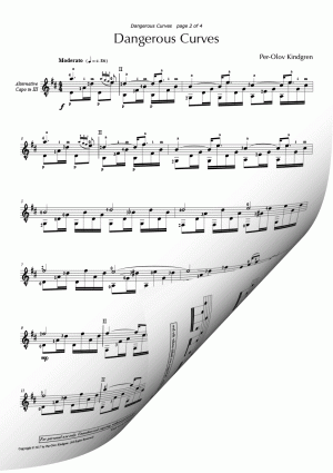 Dangerous Curves (Sheet Music)
