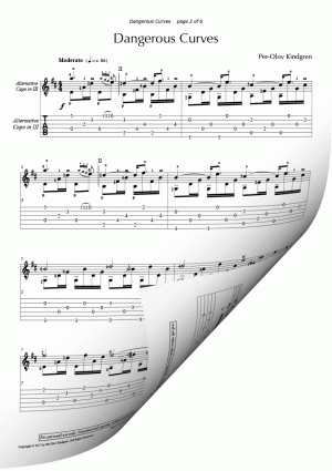 Dangerous Curves (Sheet Music + Tabs)
