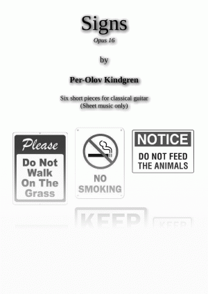 Signs Op. 16 No. 1-6 (sheet music)