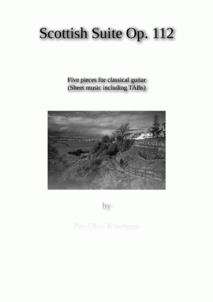 Scottish Suite Op. 112 (sheet music + TABs)
