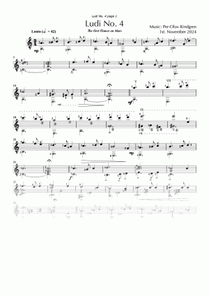 Ludi No. 4 (sheet music)
